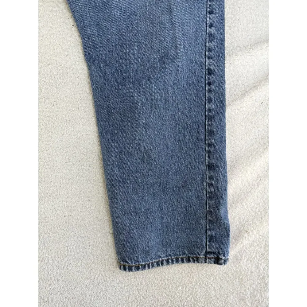 Vintage Levis 505 Jeans Men 40x30 Regular Fit Straight Workwear Denim Y2K